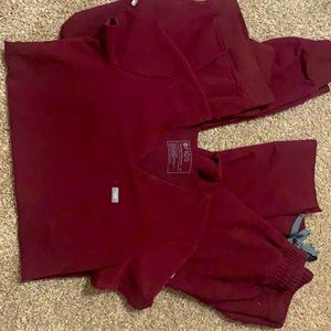 Figs scrub set-two pairs of pants, one top!